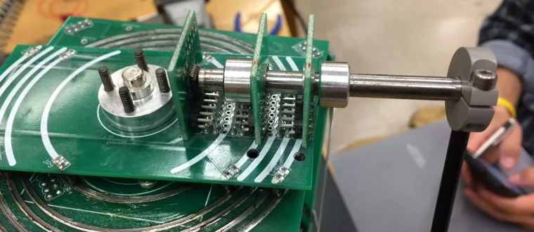 Furuta pendulum prototype
